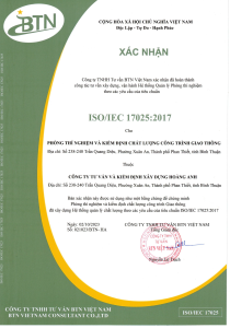 Xac nhan 17025 Hoang Anh